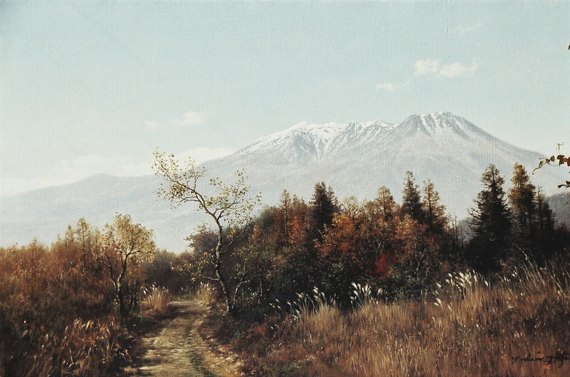 晩秋（開田高原）